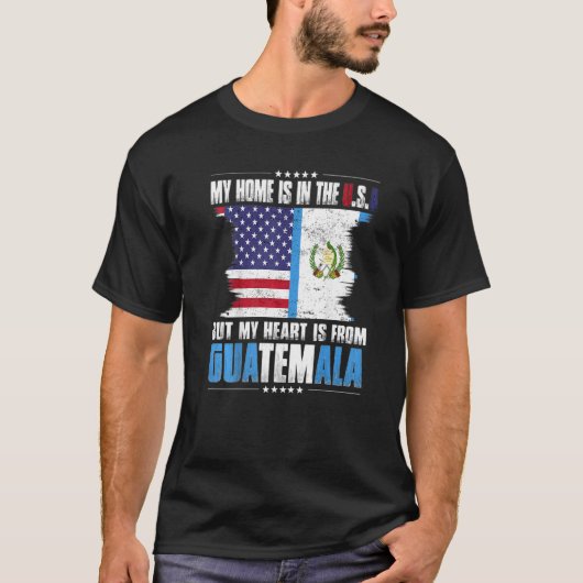 American Grown Patriot Guatemalan American from Gu Tシャツ (正面)