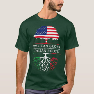 American Grown with Italian Roots  Italy Premium Tシャツ