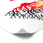 American Grown With Papua New Guinean Roots Usa ポスター (角)