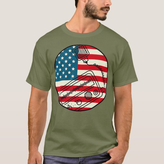 American Ham Radio Premium Tシャツ (正面)