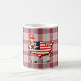 American Happy Bear コーヒーマグカップ