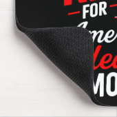 American Heart Disease Awareness Month Ribbon Red マウスパッド (コーナー)