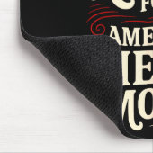 American Heart Disease Awareness Month Ribbon Red  マウスパッド (コーナー)