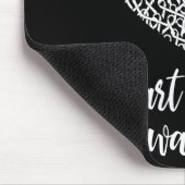 American Heart Month Suprt Tees Co Heart Disease A マウスパッド (コーナー)