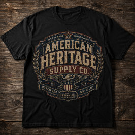 American Heritage Supply Co. パトリオティック ビンテージ Tシャツ