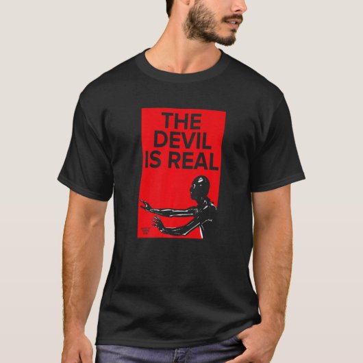 American Horror Hotel Devil Is Real Tシャツ (正面)