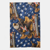 American Independence Day キッチンタオル (縦)