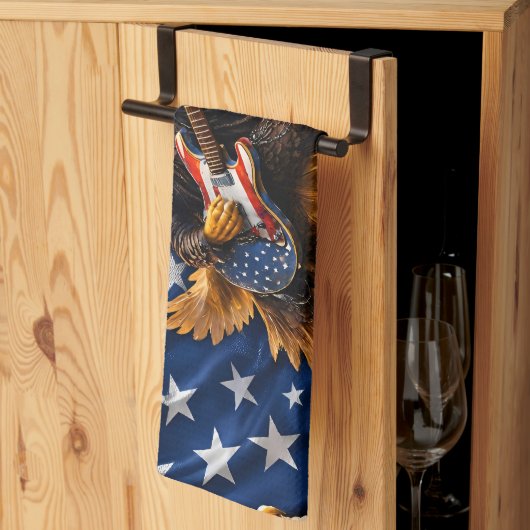 American Independence Day キッチンタオル (三つ折り)