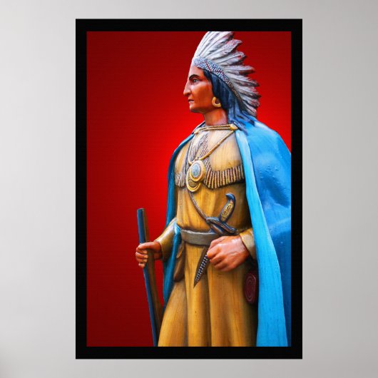 American Indian Chief 36 x 24ポスター ポスター (正面)