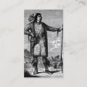 American Indian Chief Business Card 名刺 (裏面)