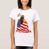 american indian flag tシャツ (正面)