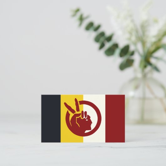 American Indian Movement 名刺 (スタンド正面)