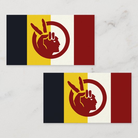 American Indian Movement 名刺 (正面/裏面)