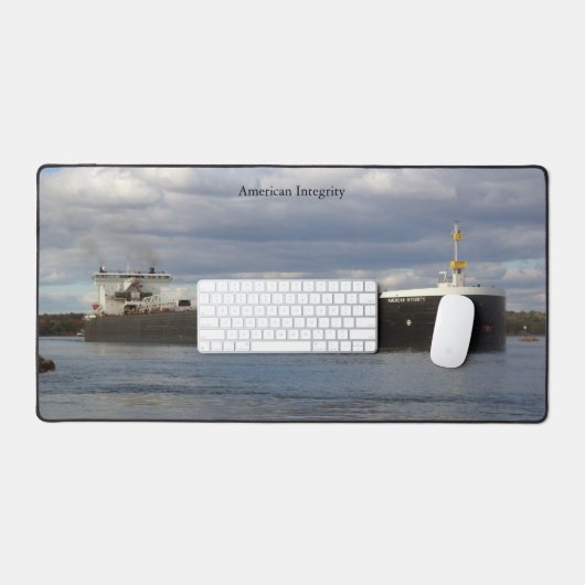 American Integrity desk mat デスクマット (キーボード&マウス)