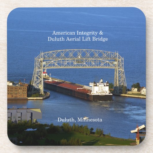 American Integrity in Duluth 6プラスチックコースター コースター (正面)