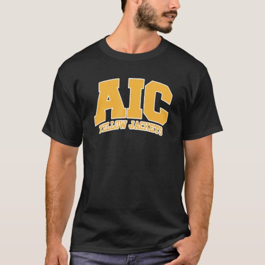 American International College Yellowjackets 01 Tシャツ (正面)