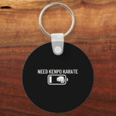 American Kenpo Coach Low Ttery Need Kenpo Karate 1 キーホルダー (正面)