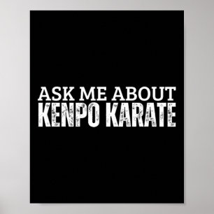 American Kenpo Coach Me 頼 About Kenpo Kareter ポスター