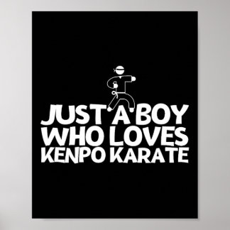 American Kenpo Just A Boy Who Loves Kenpo Karate 2 ポスター
