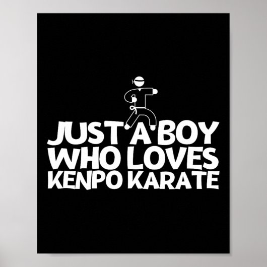 American Kenpo Just A Boy Who Loves Kenpo Karate 2 ポスター (正面)