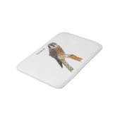 American Kestrel bird illustration バスマット (アングル)