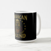 American Legend – USA Heritage Pride Bold コーヒーマグカップ (正面右)