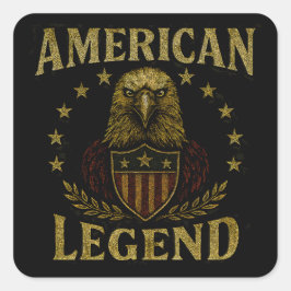 American Legend – USA Heritage Pride Bold スクエアシール