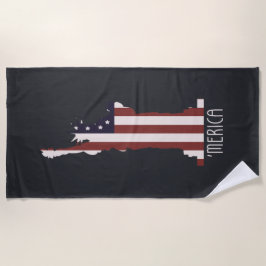 American Liberty ビーチタオル