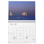 American Light house Calendar by DJ Florek カレンダー (3月 2027)