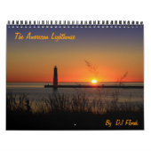 American Light house Calendar by DJ Florek カレンダー (カバー)
