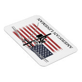 American Lineman Flag – Electrician & Utility Work マグネット (右側)