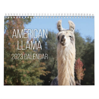 American Llama Magazine 2023カレンダー カレンダー
