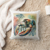 American lobster 251024AREF142 - Watercolor クッション (ブランケット)