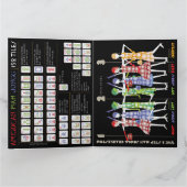 American Mah Jongg Information Card サンキューカード (内部)