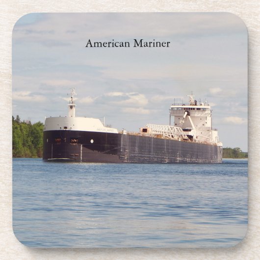 American Marinerの6つの懸命プラスチック製コースターのセット コースター (正面)