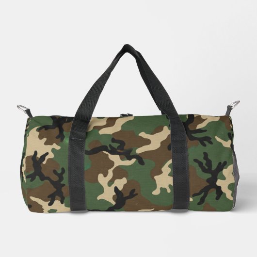 American Military Camouflage Pattern ダッフルバッグ (正面)
