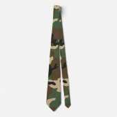American Military Camouflage Pattern ネクタイ (正面)