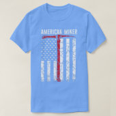 American Miner Coal Gold Tシャツ (デザイン正面)