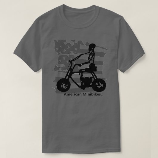 American Minibikes  Tシャツ (デザイン正面)