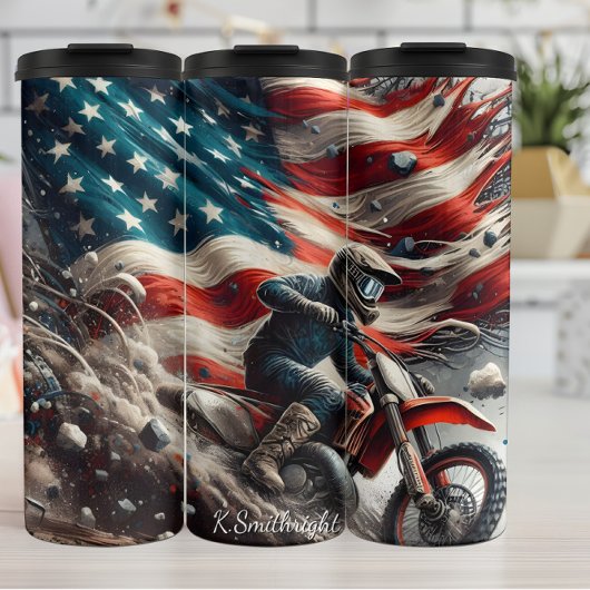 American Motocross Dirt Rider タンブラー