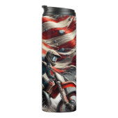 American Motocross Dirt Rider タンブラー (回転右)