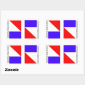 AMERICAN MOTORS CORPORATIONロゴの改訂版 長方形シール (シート)