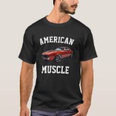 AMERICAN MUSCLEグラフィックデザインノベルティ Tシャツ (正面)