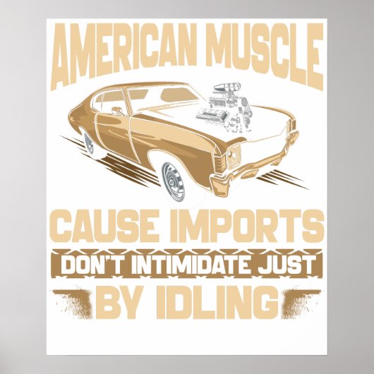 American Muscle ポスター (正面)