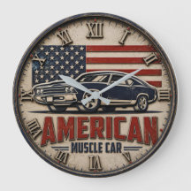 American Muscle Car Vintage USA Classic Car Garage