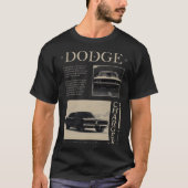American Muscle - Dodge Charger Tシャツ (正面)