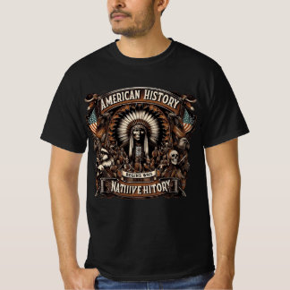 American Native History Tシャツ