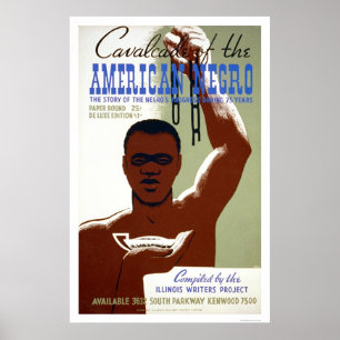 American Negro Story 1940 WPA ポスター