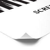 American Omen In Black ポスター (コーナー)