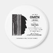 American Omen In Black マグネット (正面)